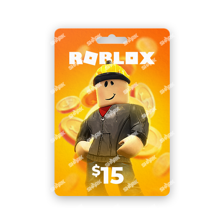 Код пополнения Roblox номинал 15 US