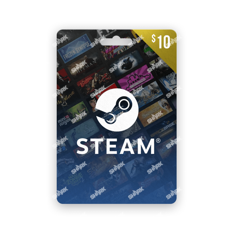 Пополнение кошелька Steam, регион US, 10 US