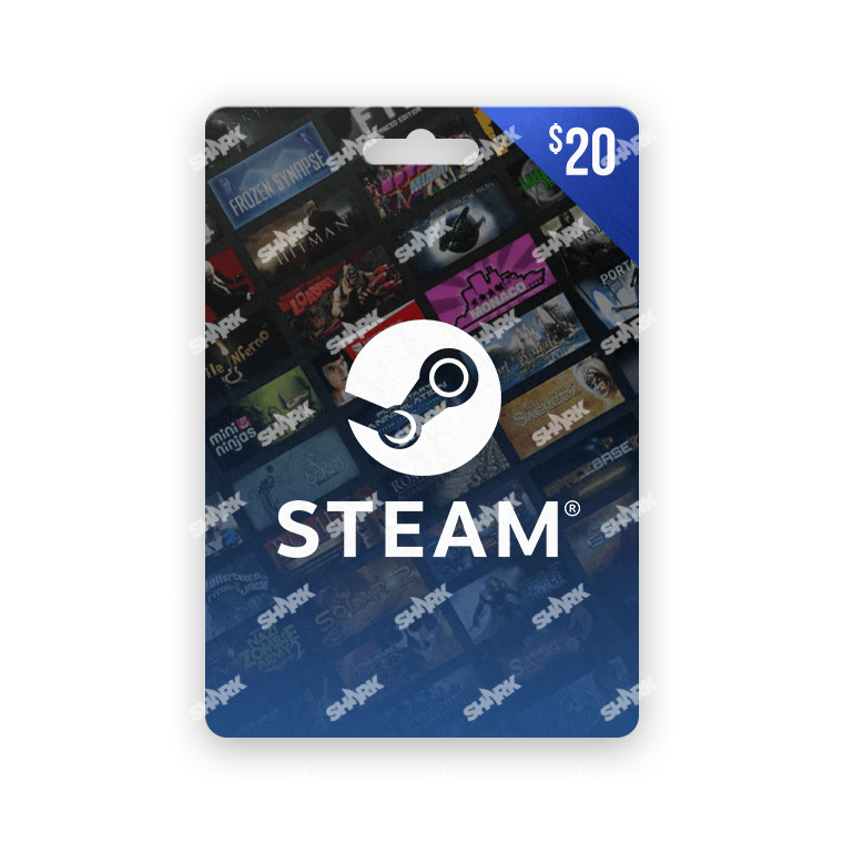 Пополнение кошелька Steam, карта оплаты Steam, регион US, 20 US (бк)