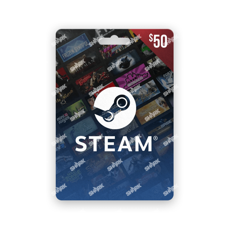 Пополнение кошелька Steam, регион US, 50 US